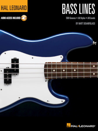 Hal Leonard Bass Method - Bass Lines - 500 Groovers