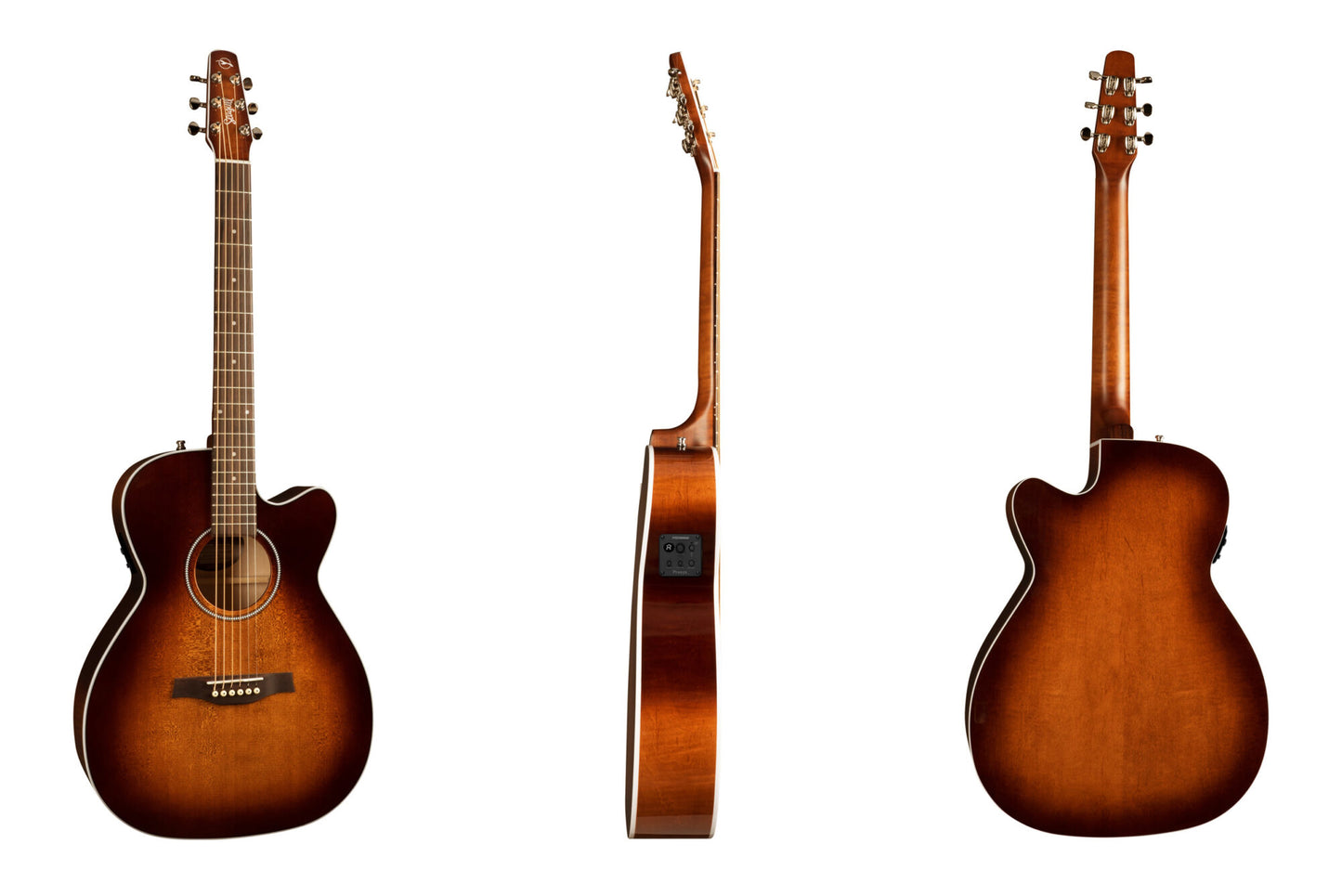 Seagull Performer CW CH Burnt Umber Preysys II w/ Gig Bag