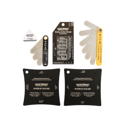 MusicNomad MN604 Precision Setup Gauge - 6 Piece Set
