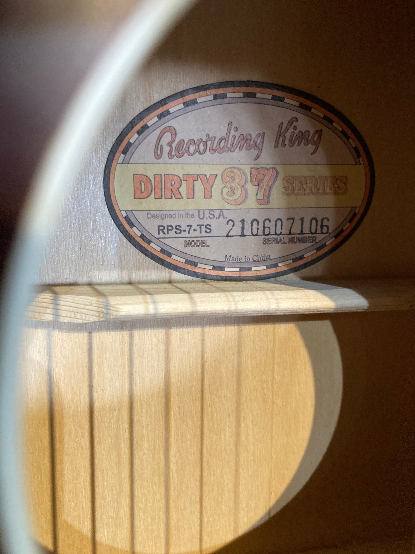 Recording King RPS-7-TS (Used)