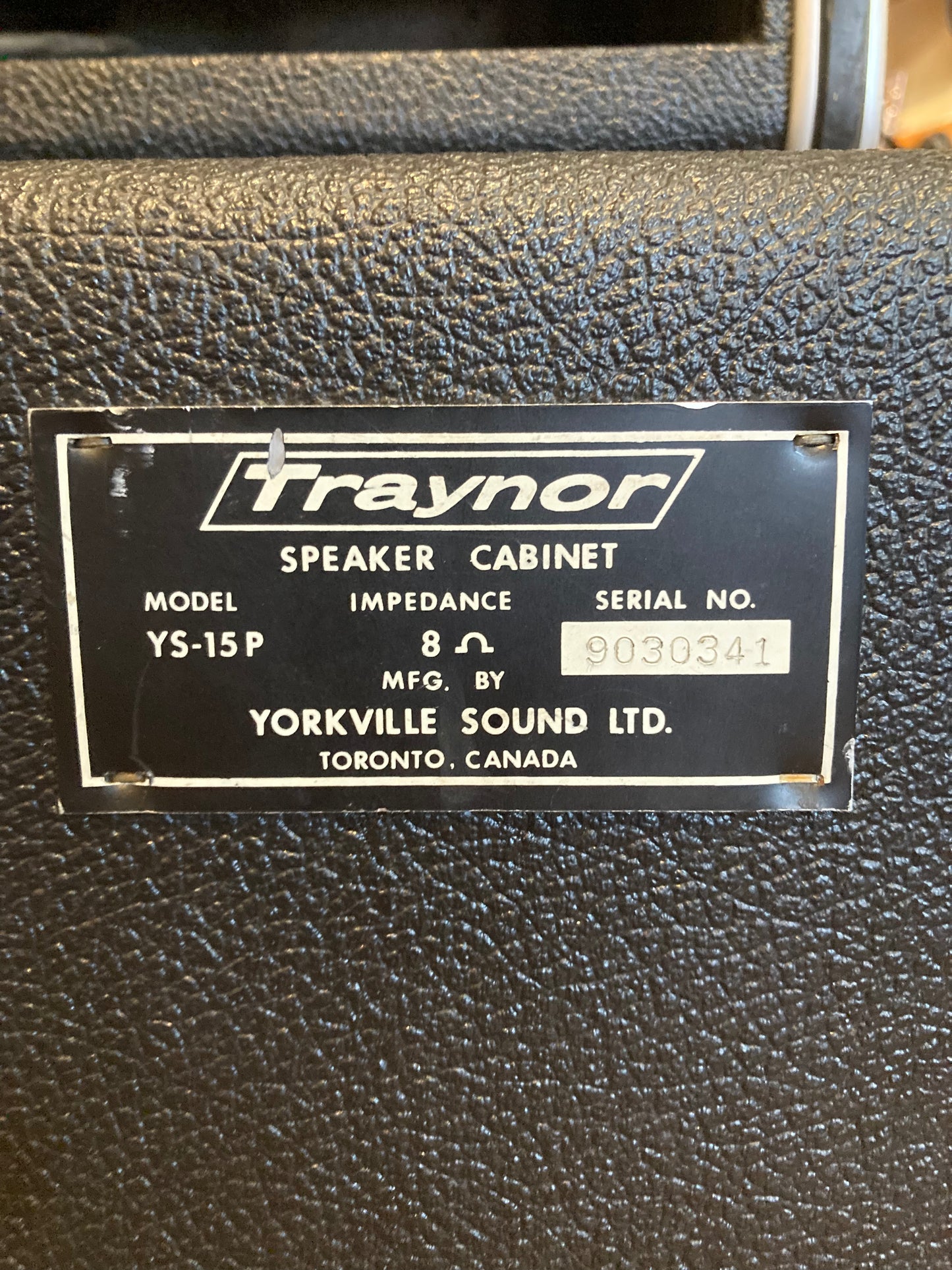 Traynor YBA-1 Guitar Amp w/YS-15P Speaker Cabinet (1979)