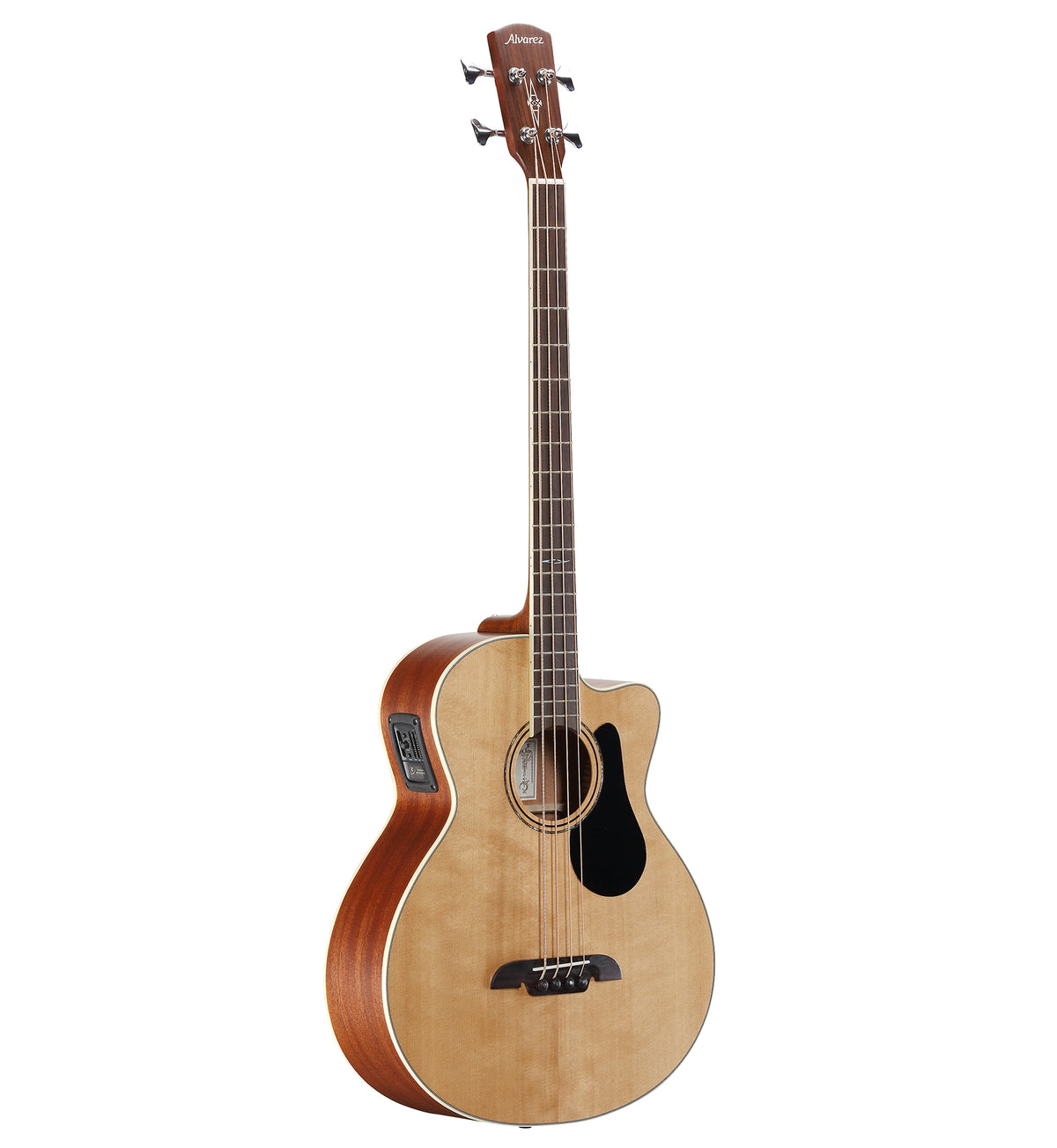 Alvarez Artist AB60CE Acoustic Bass w/ Cutaway/Pickup - Natural Satin