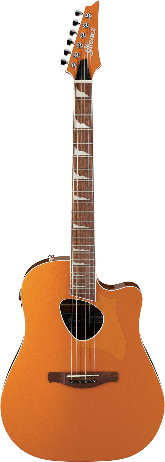 Ibanez ALT30 AltStar Acoustic/Electric Guitar - Dark Orange Metallic High Gloss