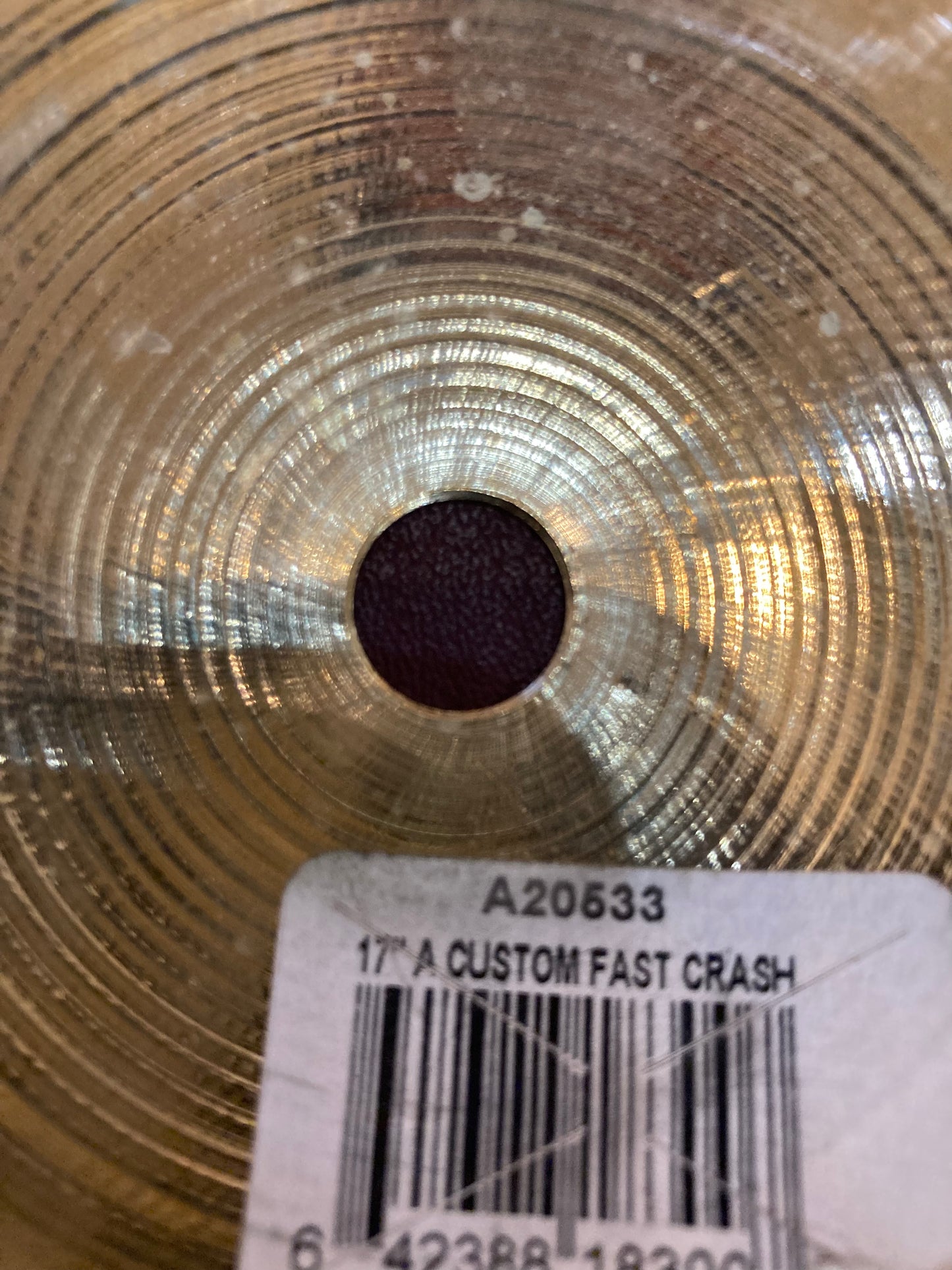 Zildjian 17" A Custom Fast Crash (Used)