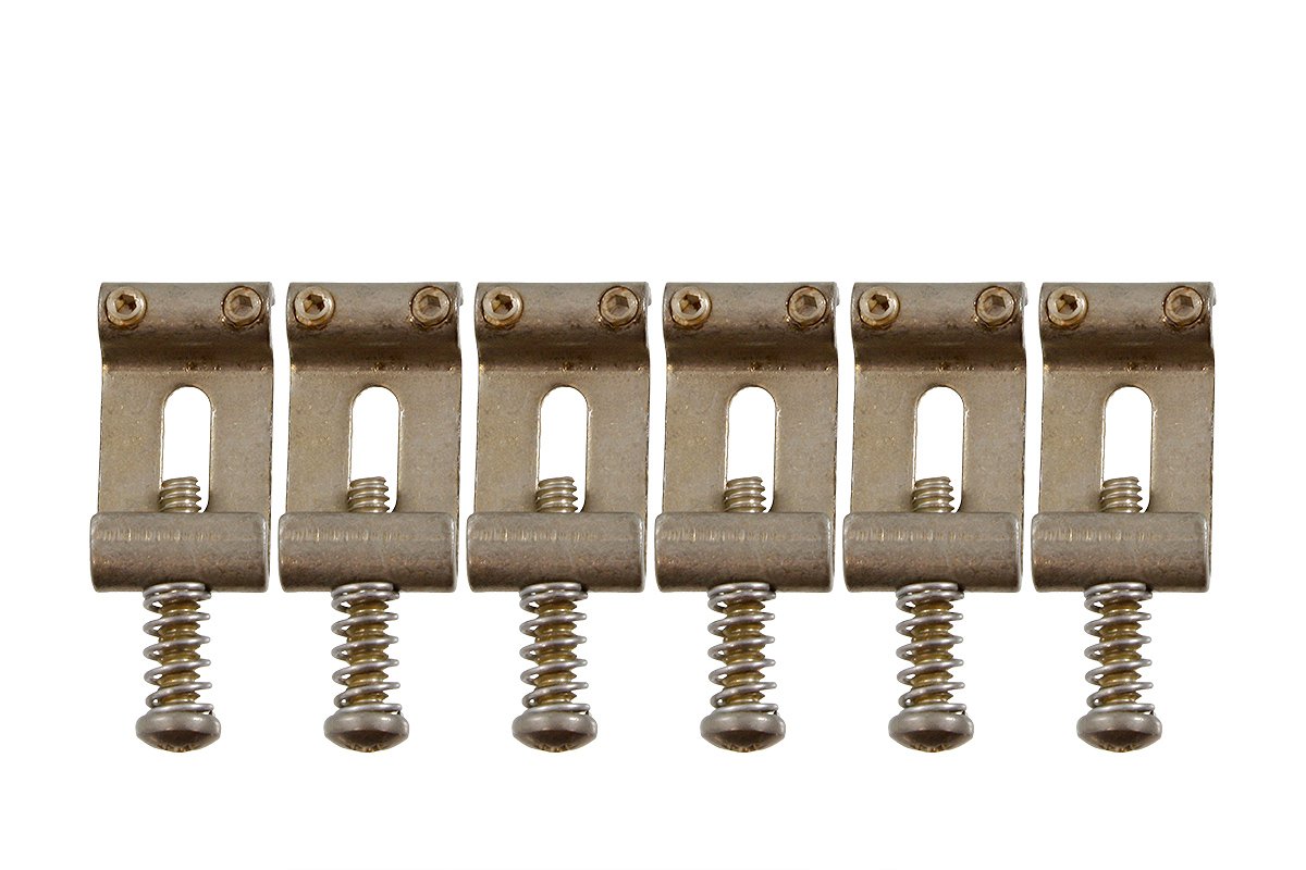 Allparts Vintage Style Bridge Saddles for Stratocaster BP-0023