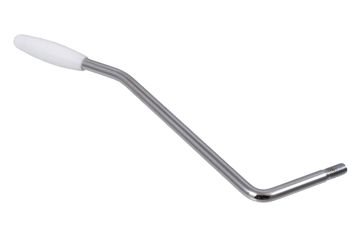 Allparts BP-2321-010 Tremolo Arm For Mexican Guitar Bridges - Chrome, White Tip