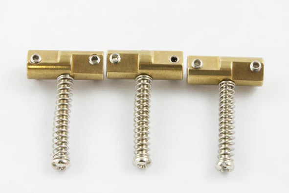 Allparts BP-2327-008 Wilkinson Compensated Brass Saddles - Set of 3