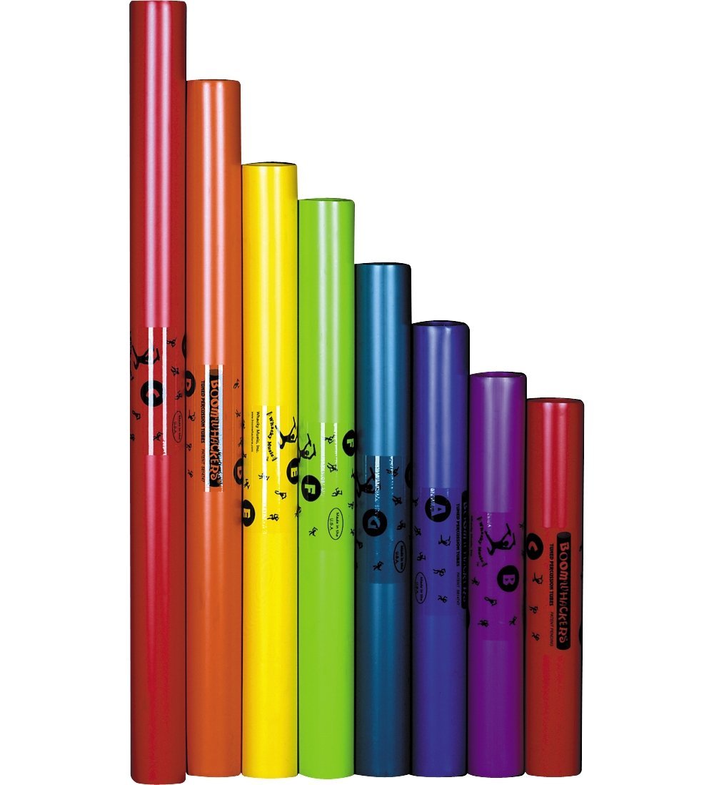Boomwhackers BWDG 8-note C Major Diatonic Set