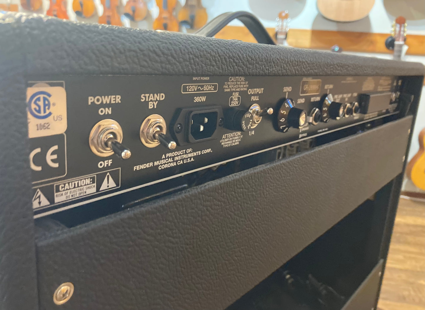 Fender Twin Amp w/Cover (2004)