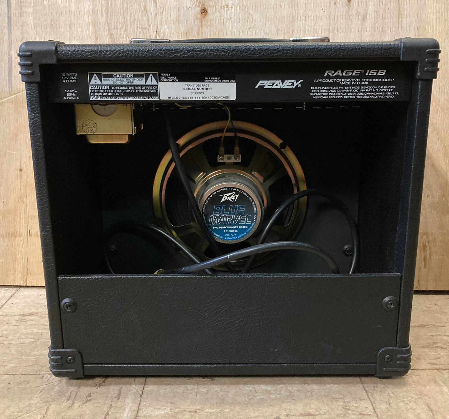 Peavey Rage 158 2-Channel Electric Guitar Practice Amp (Used)