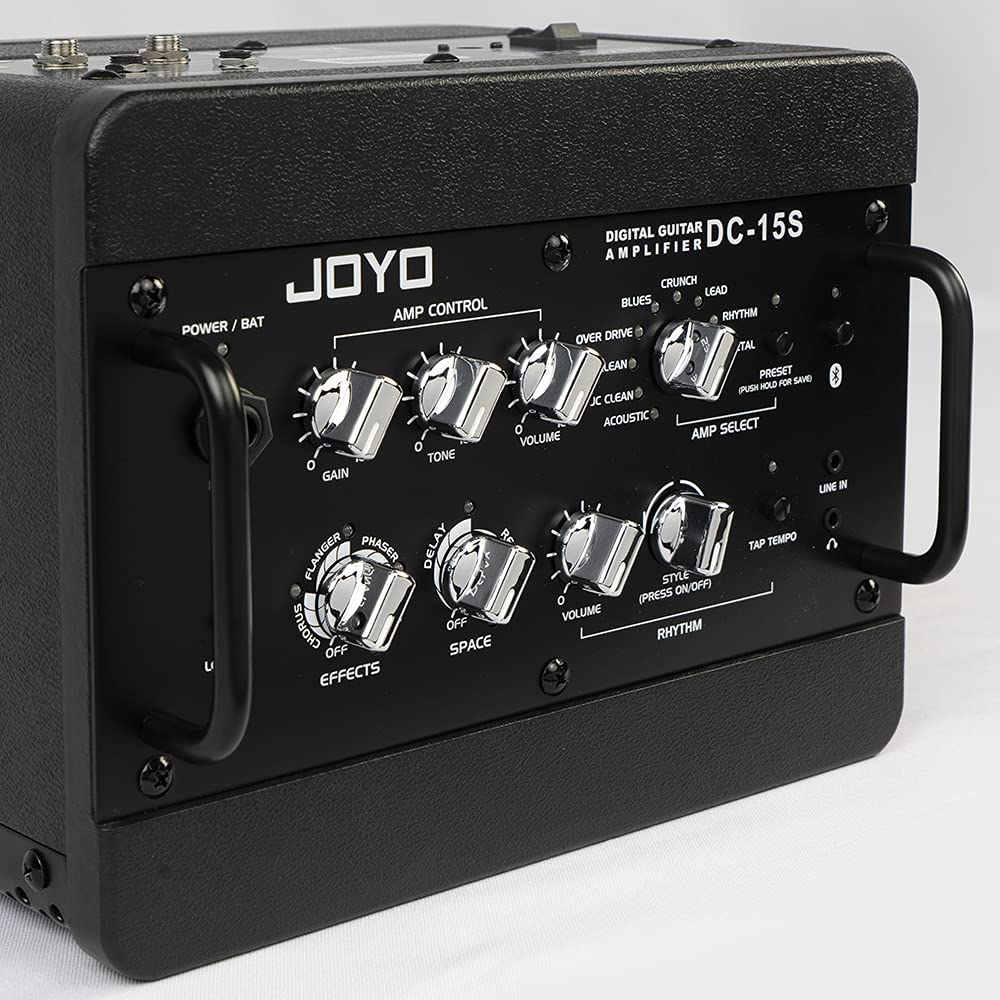Joyo Technologies DC-15S 15W Rechargeable Bluetooth Combo Guitar Amplifier