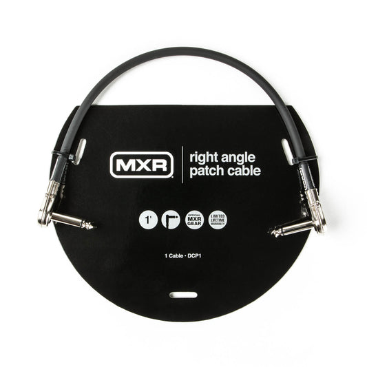 MXR DCP1 1' Right Angle to Right Angle Instrument Cable