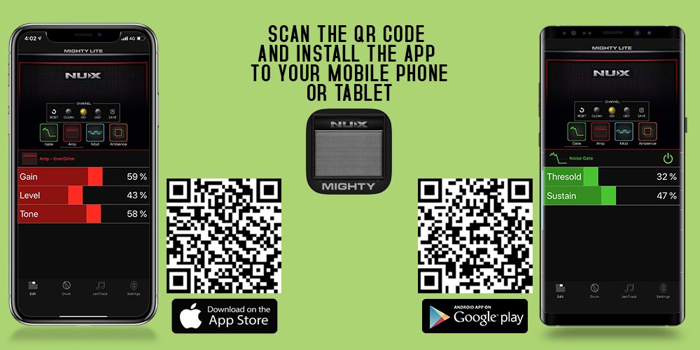 NUX Mighty 8 Bluetooth Practice Amp