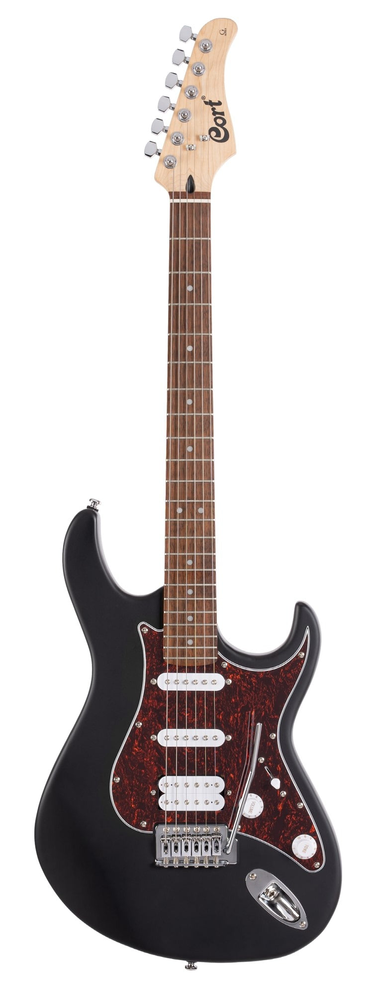 Cort G110 G Series Electric Guitar - Open Pore Black Finish