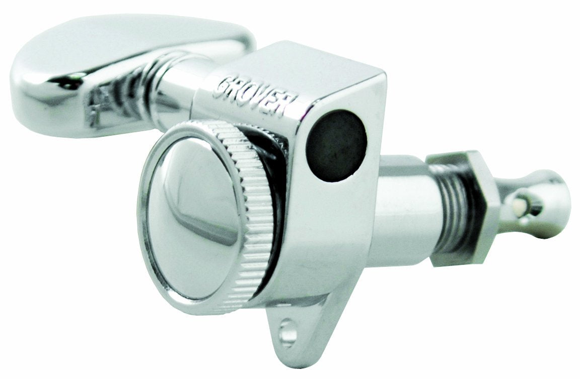 Grover 3 Per Side Roto-Grip Locking Rotomatic Tuners - Chrome