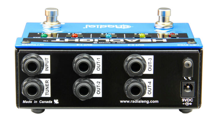 Radial Headlight Guitar Amp Selector