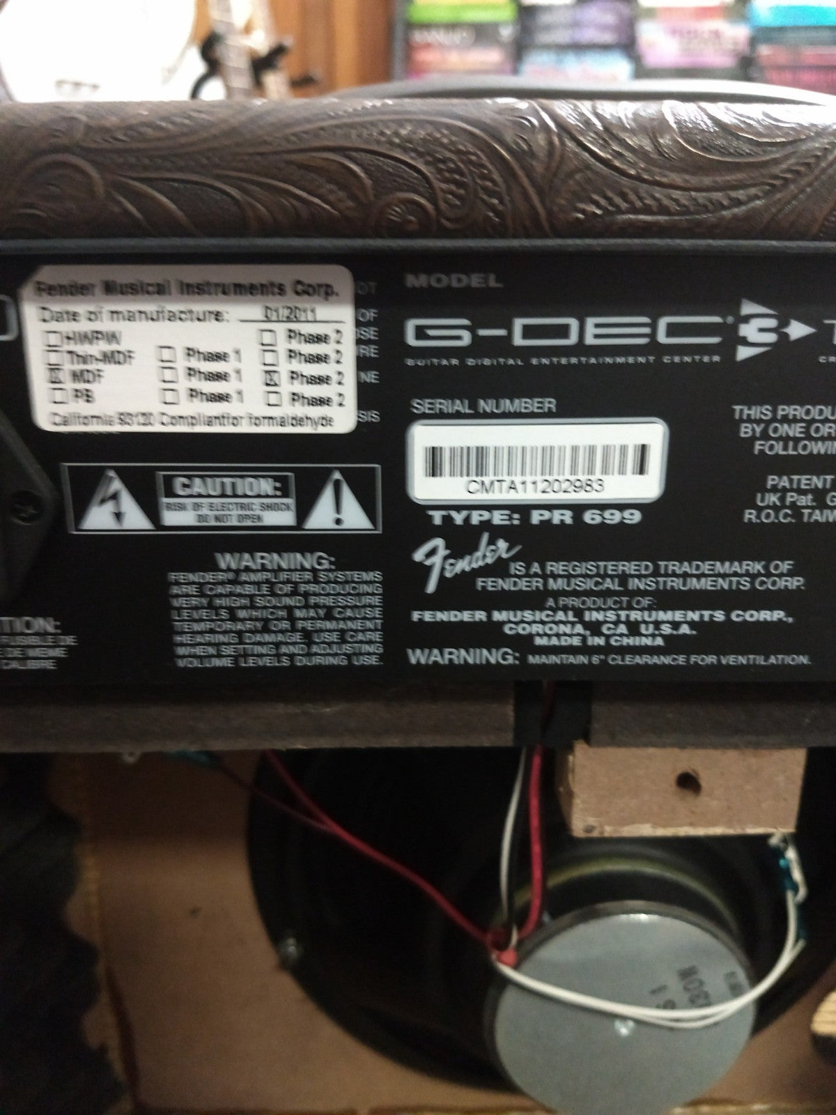 Fender G-Dec 3 Thirty "Country Motif"