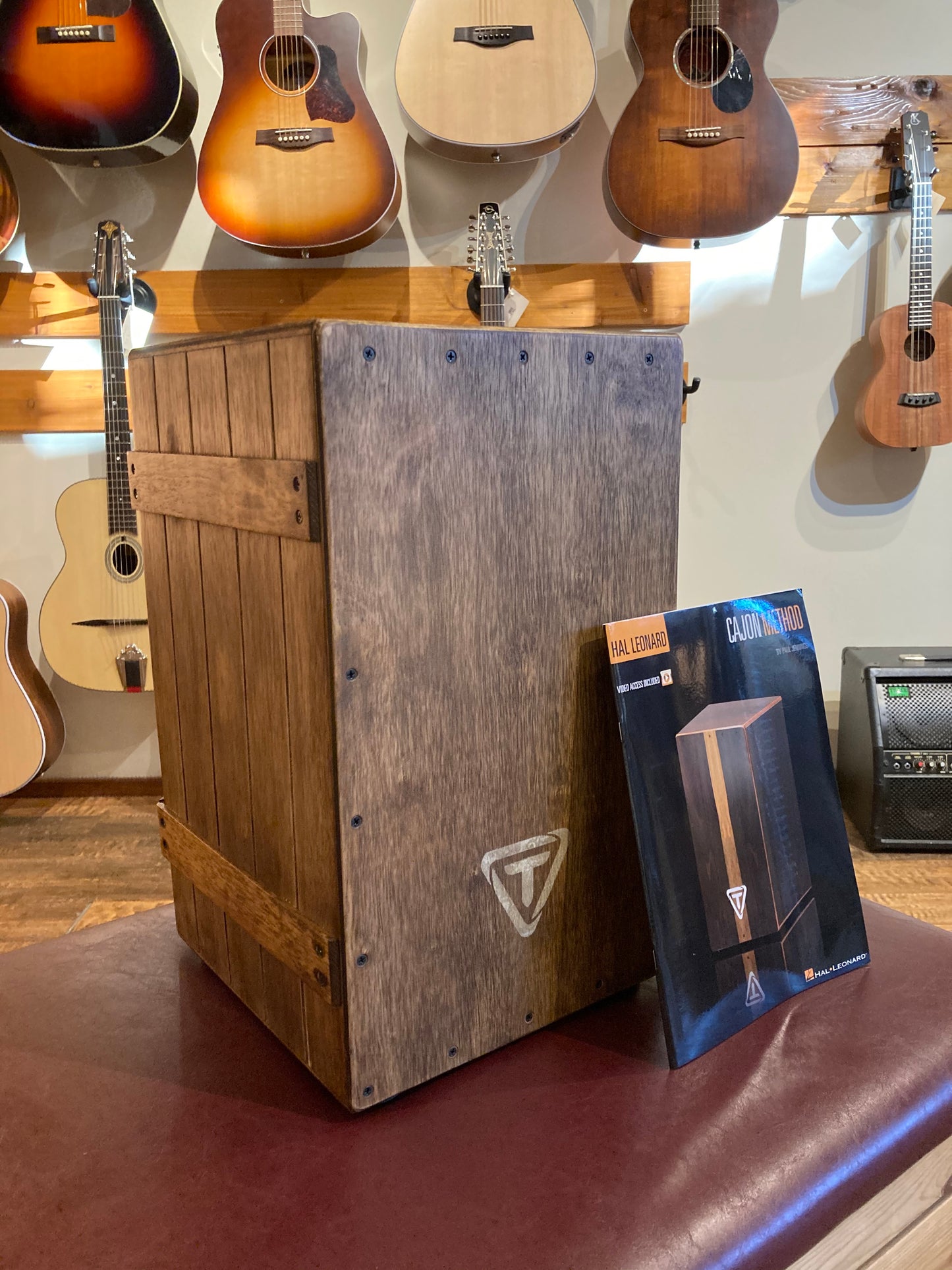 Tycoon TKCT-29 Crate Cajon w/Method Book