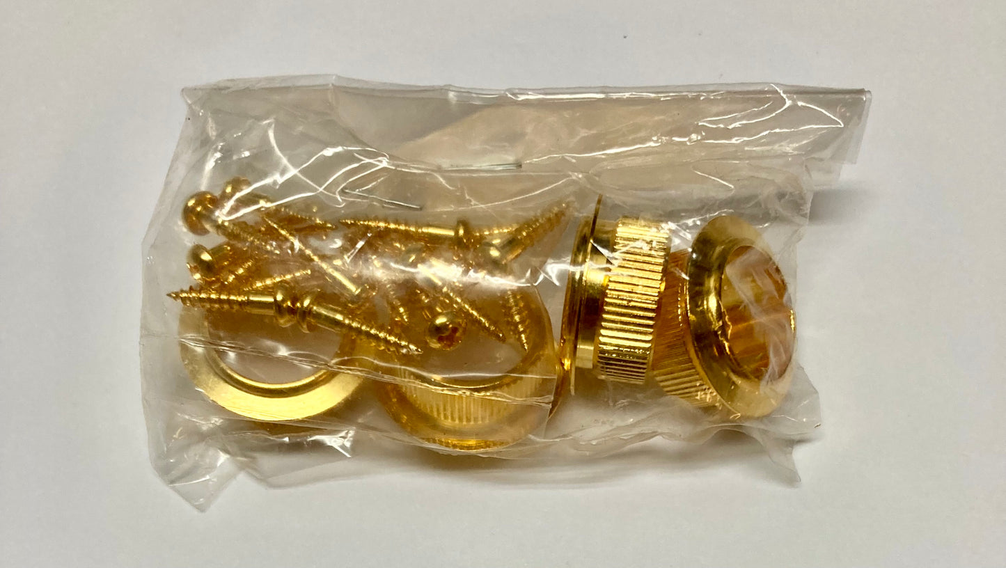 More Better Gold Bass Bushings and Screws