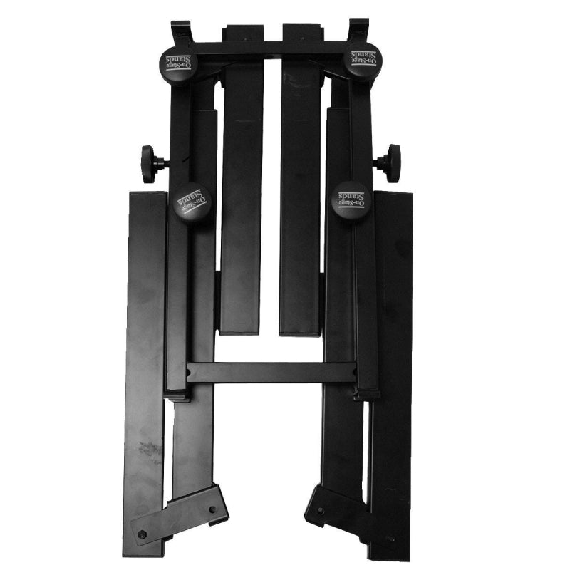 On-Stage Folding-Z Keyboard Stand With Second Tier
