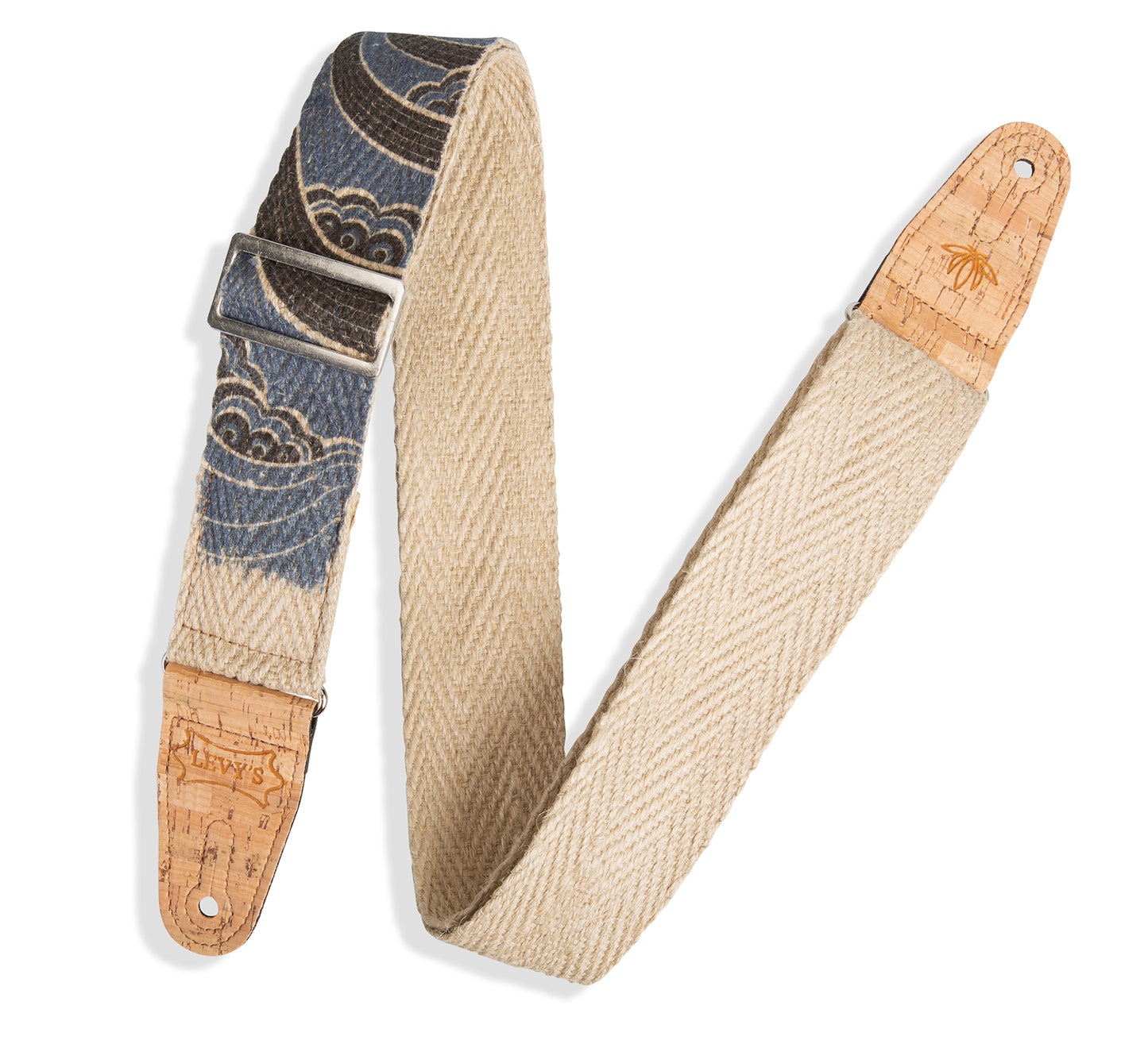 Levy’s Prints Series 2” Hemp Guitar Strap
