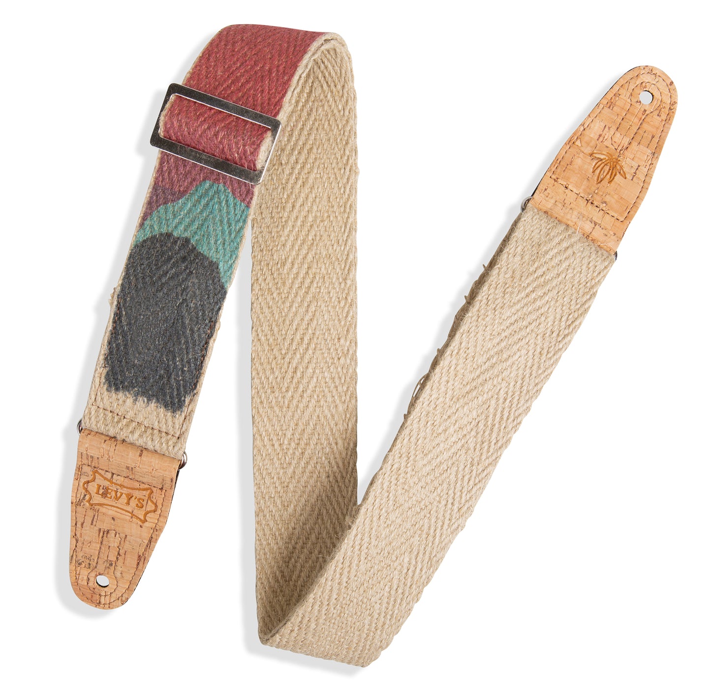 Levy’s Prints Series 2” Hemp Guitar Strap