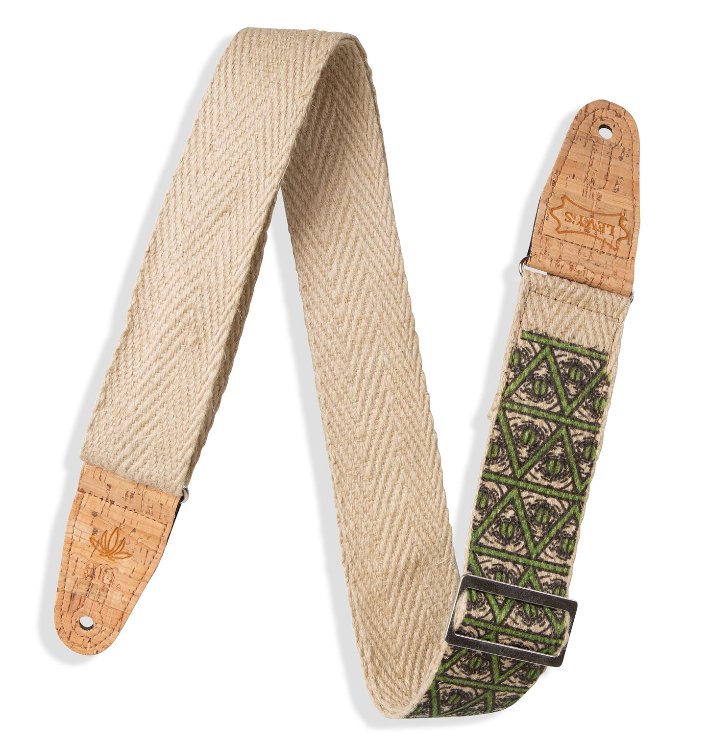 Levy’s Prints Series 2” Hemp Guitar Strap