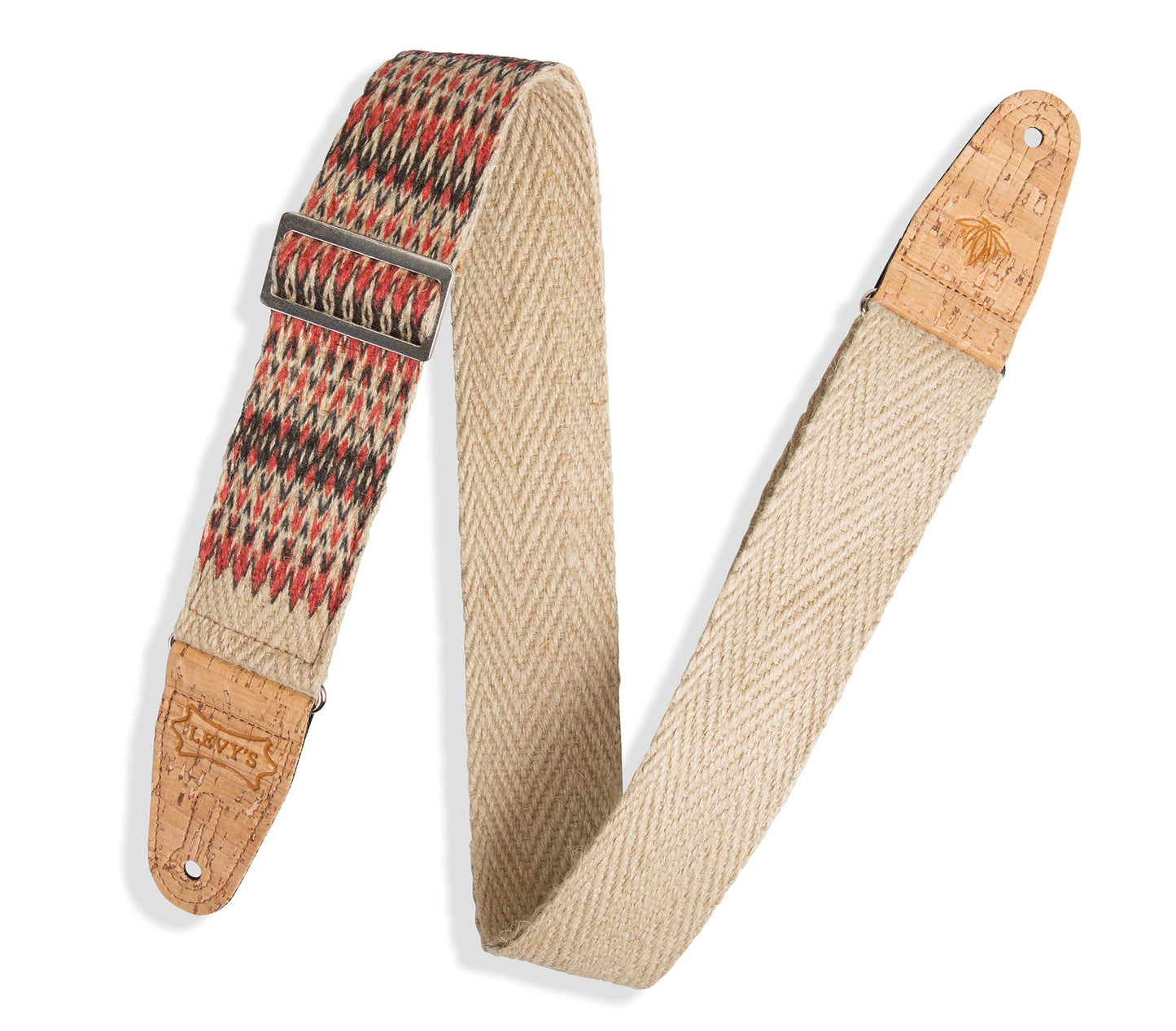 Levy’s Prints Series 2” Hemp Guitar Strap