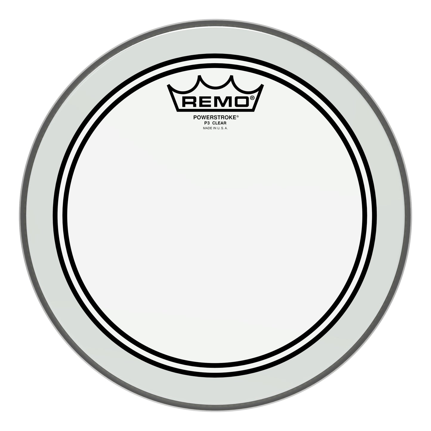 Remo Powerstroke® P3 Clear Drumhead, 16"