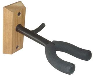 Profile Violin Wall Hanger w/Wood Base