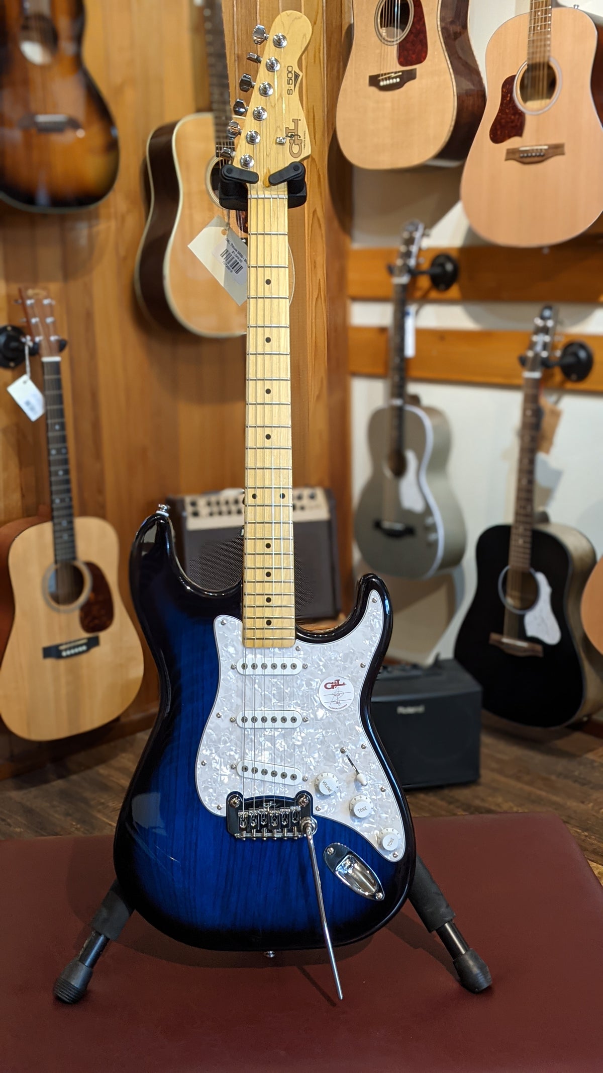 G&L Tribute S500 - Blueburst