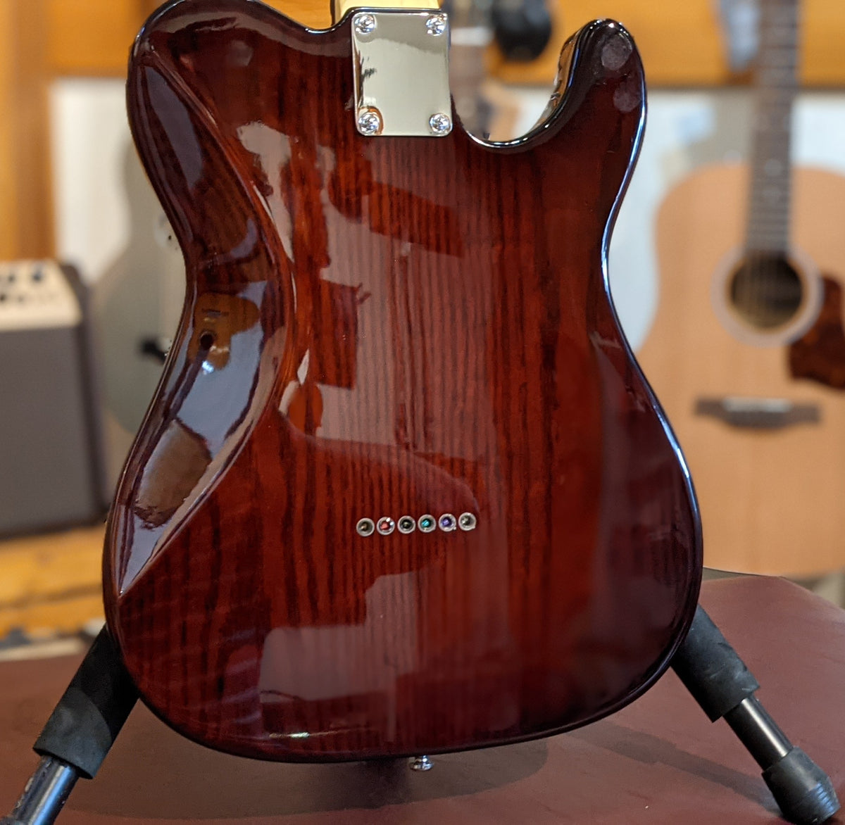 G&L Tribute ASAT Classic Bluesboy Lefty - Tobacco Sunburst