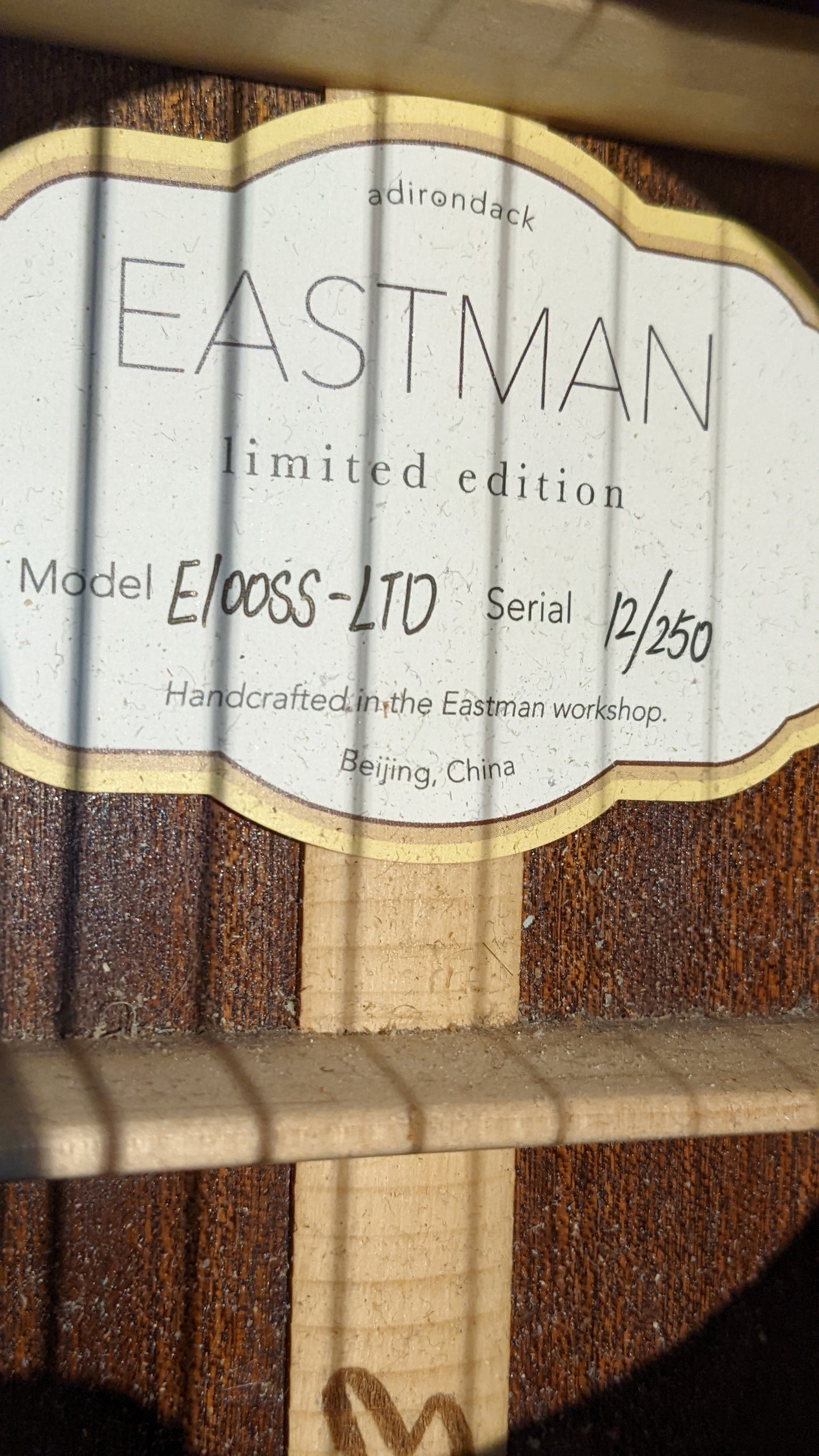 Eastman E100SS-LTD 2019 (Used)