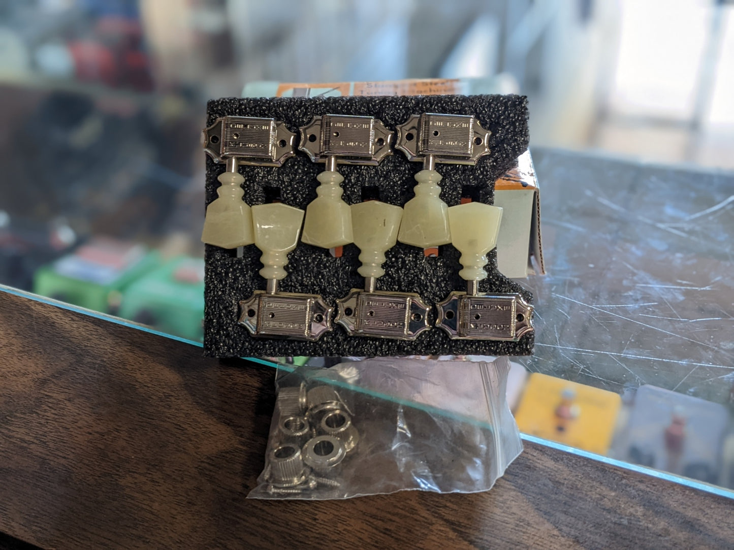 Kluson 3 Per Side Locking Deluxe Series Tuning Machines (Used)