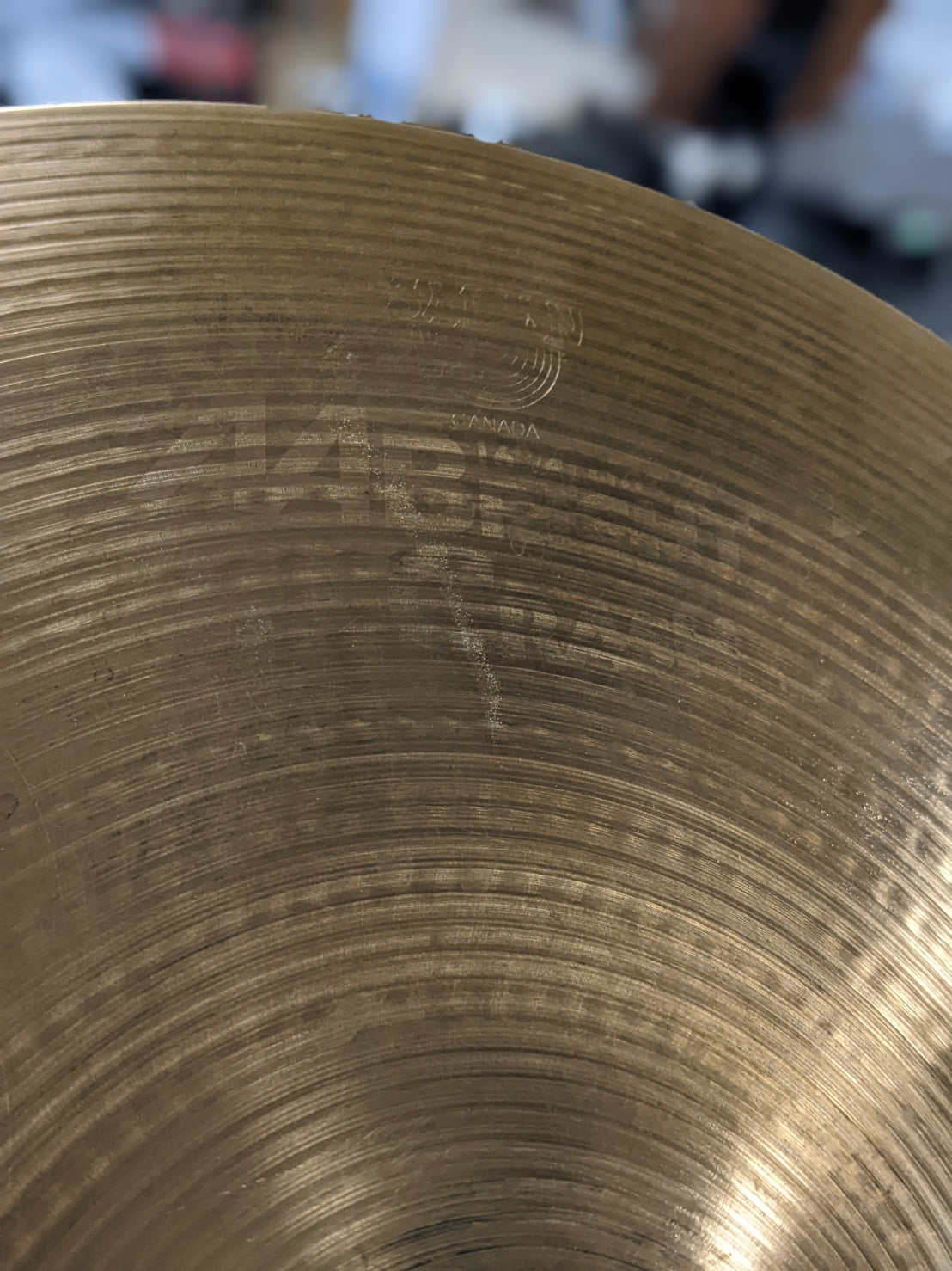 Sabian 16" AA Bright Crash (Used)