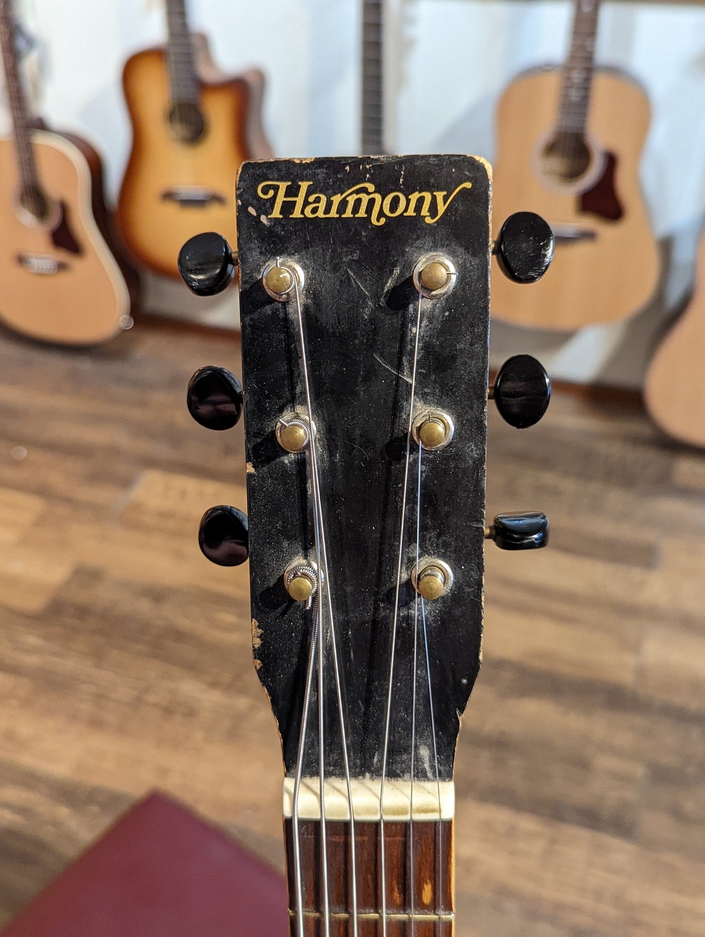 Harmony H6032 Stella 1/2 Acoustic Guitar 1970’s (Used)