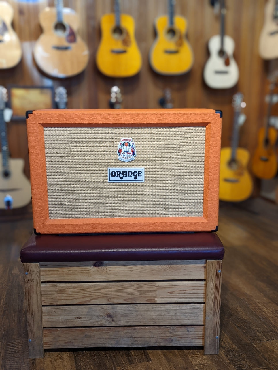 Orange PPC212 2x12 Speaker Cabinet Made in USA (Used)
