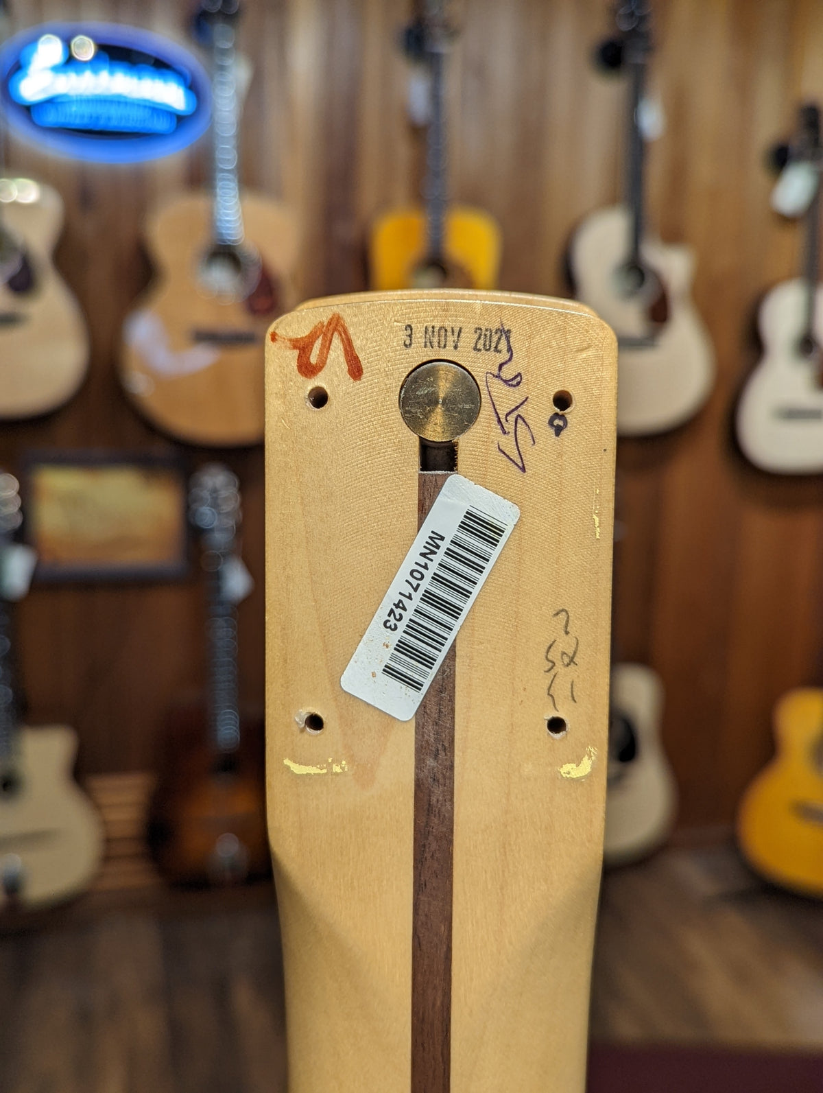 Fender MIM Players Series Maple Strat Neck (2021)