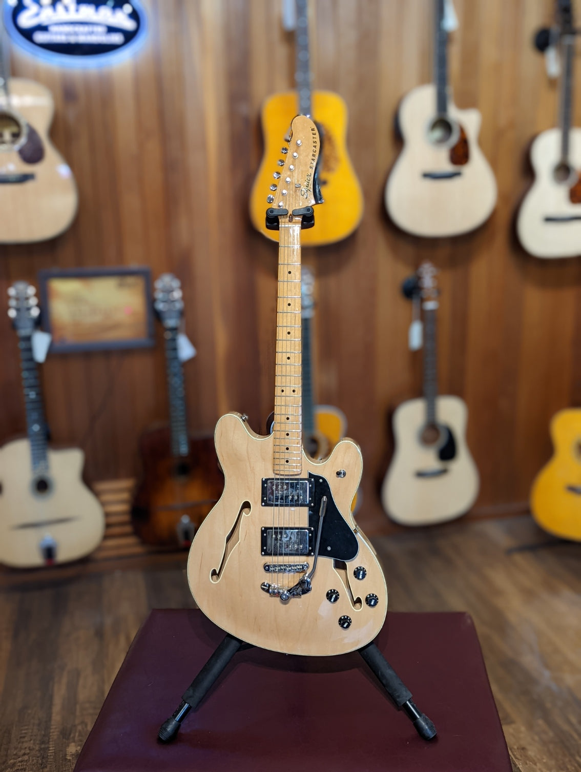Squier Classic Vibe Starcaster® - Natural w/Gig Bag (2020)
