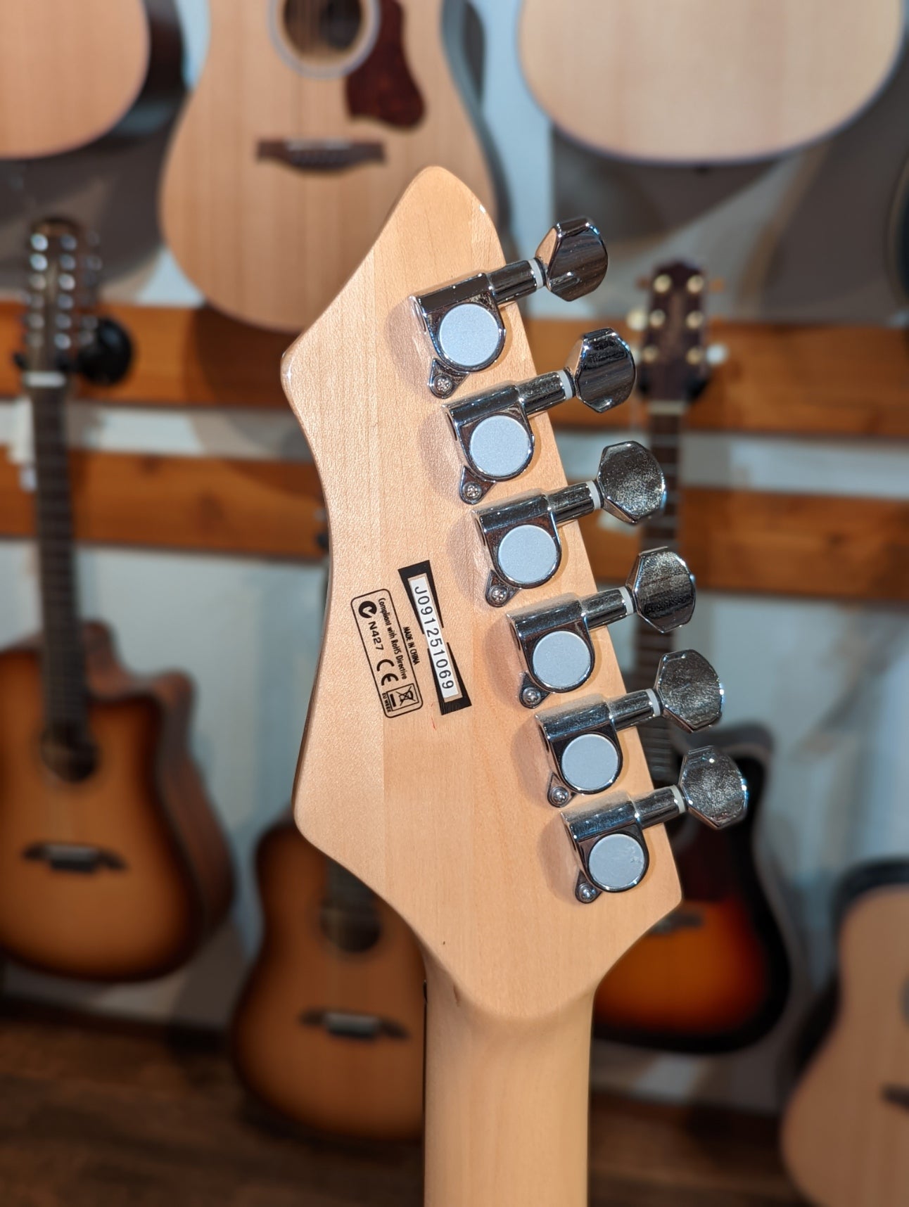 Ibanez JTK30 Jet King Electric Guitar - Brilliant Silver Sparkple (2009)