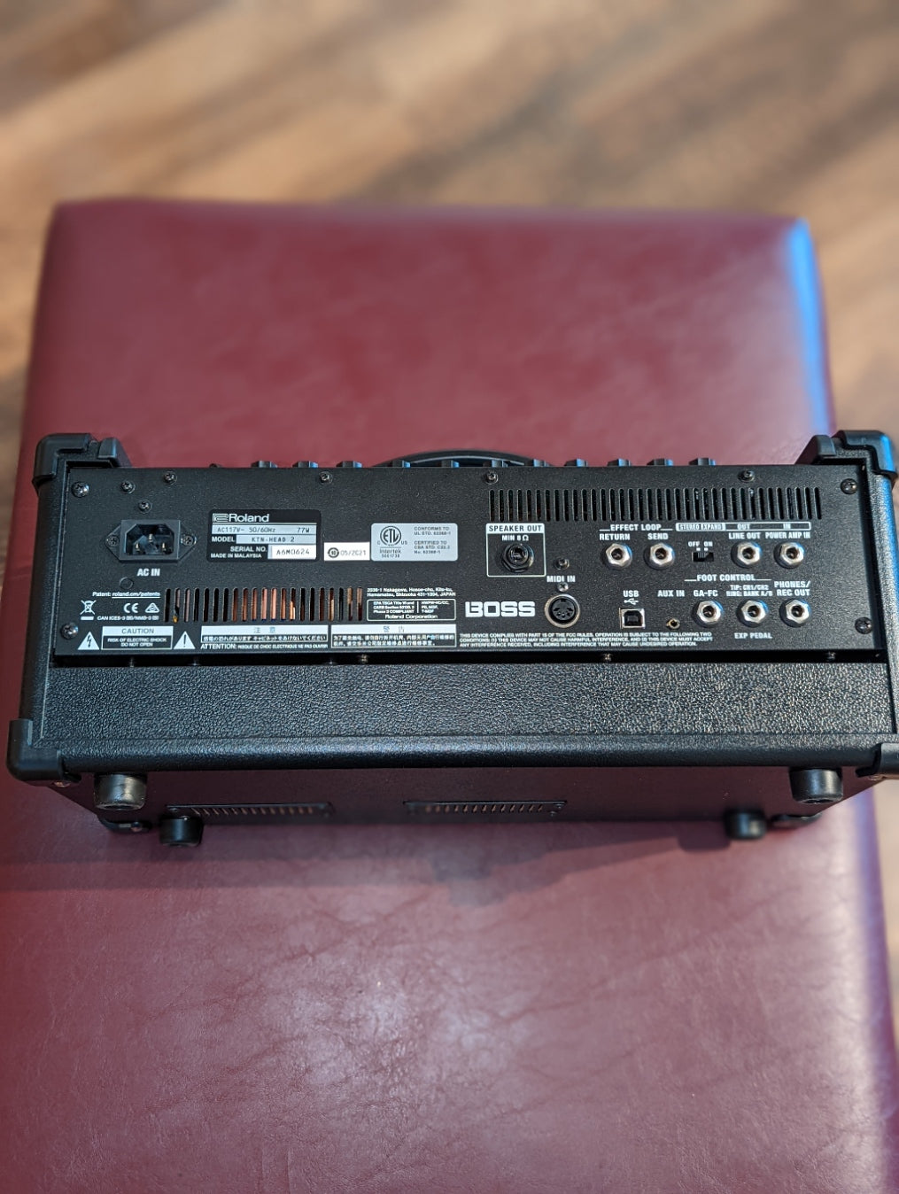 Boss Katana Head MKII w/GA-FC Footswitch (Used)