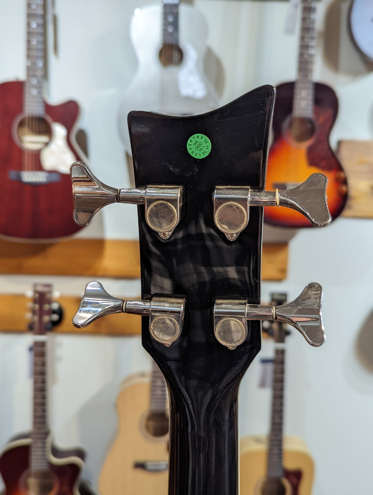 Haze FB-711BCEQ/BK Acoustic Bass w/Pickup & Cutaway
