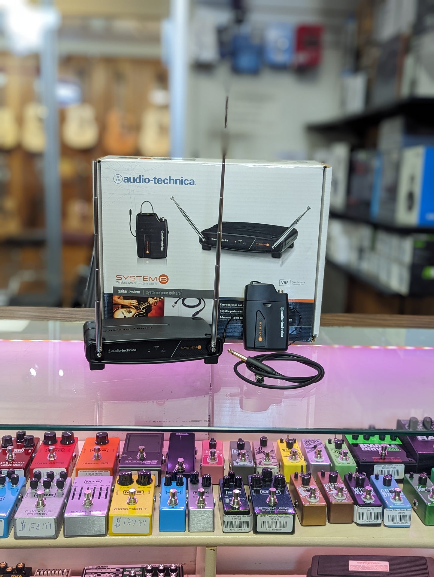 Audio Technica ATW-801 System 8 Guitar Wireless (Used)