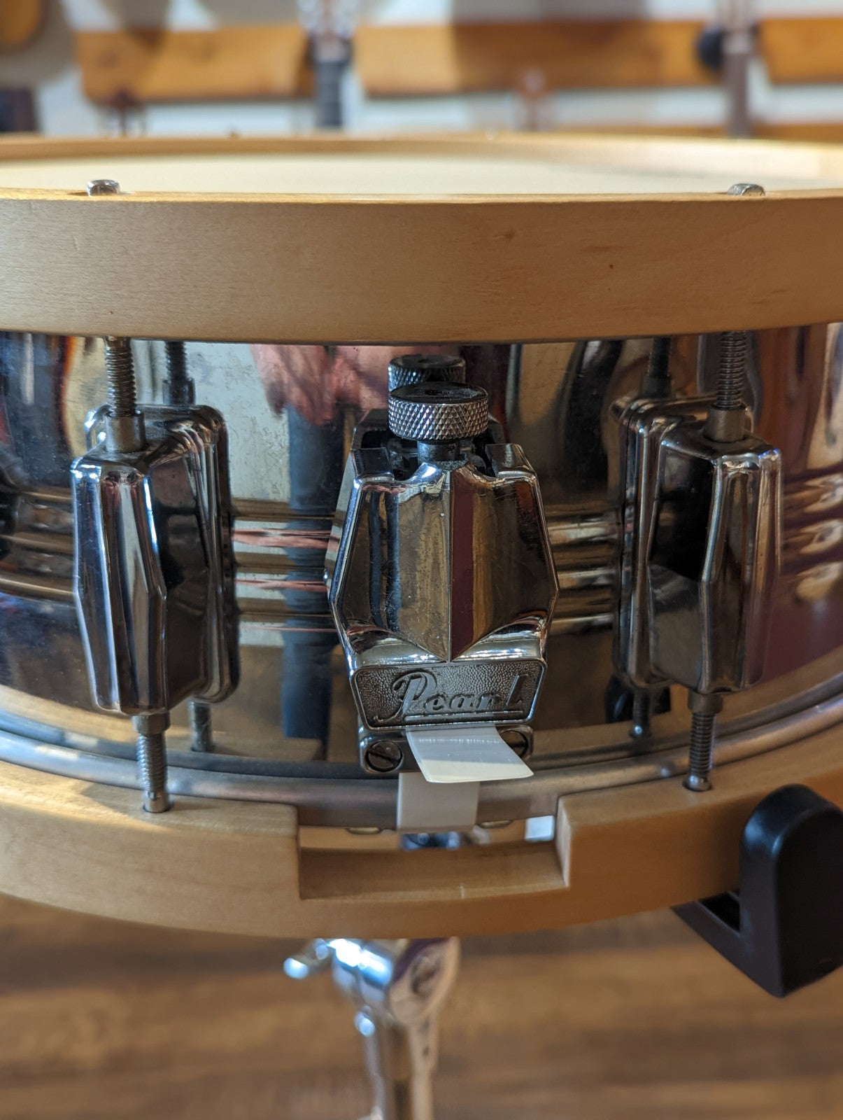 Pearl 14"x5" Steel Snare Drum Made in Japan (1970's)