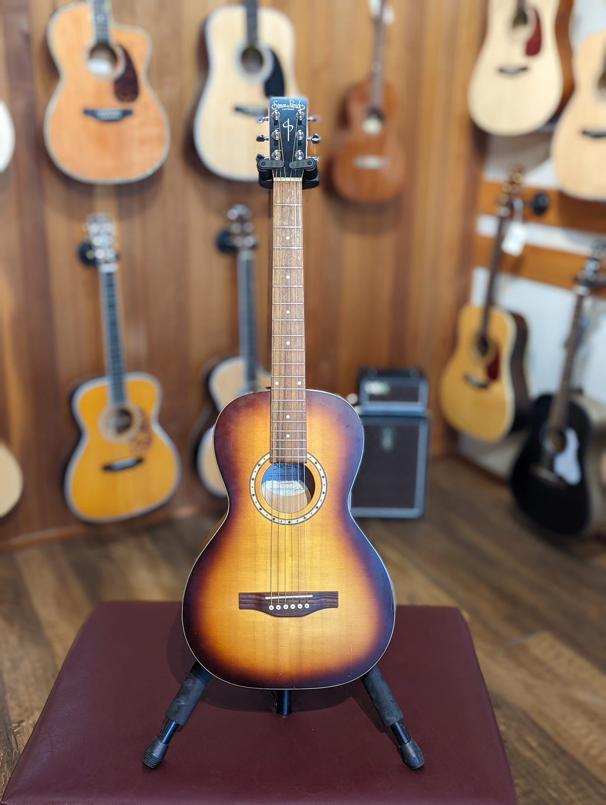 Simon & Patrick Songsmith Parlor Sunburst (Used)