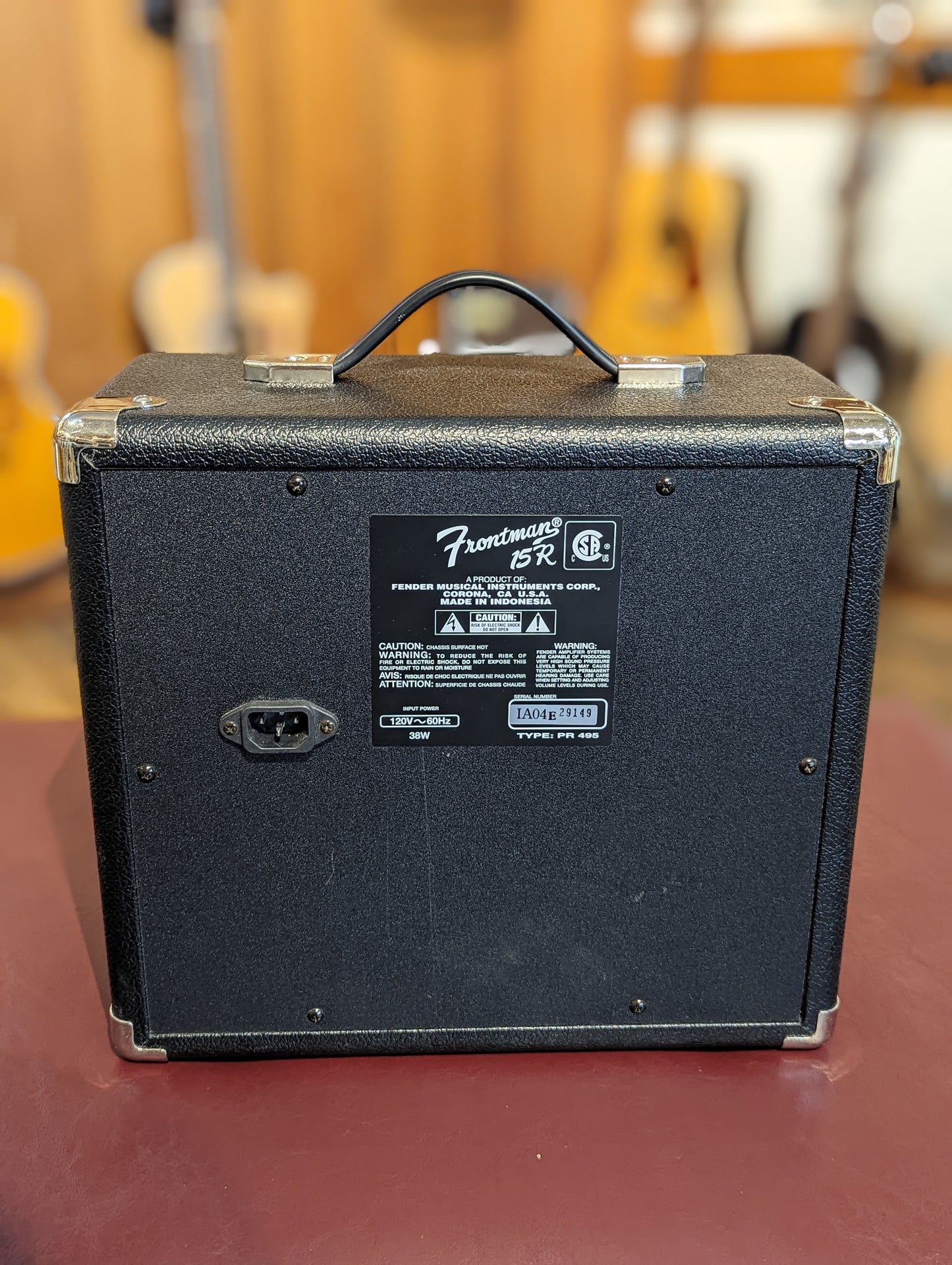 Fender Frontman 15R 2-Channel Practice Amp (Used)