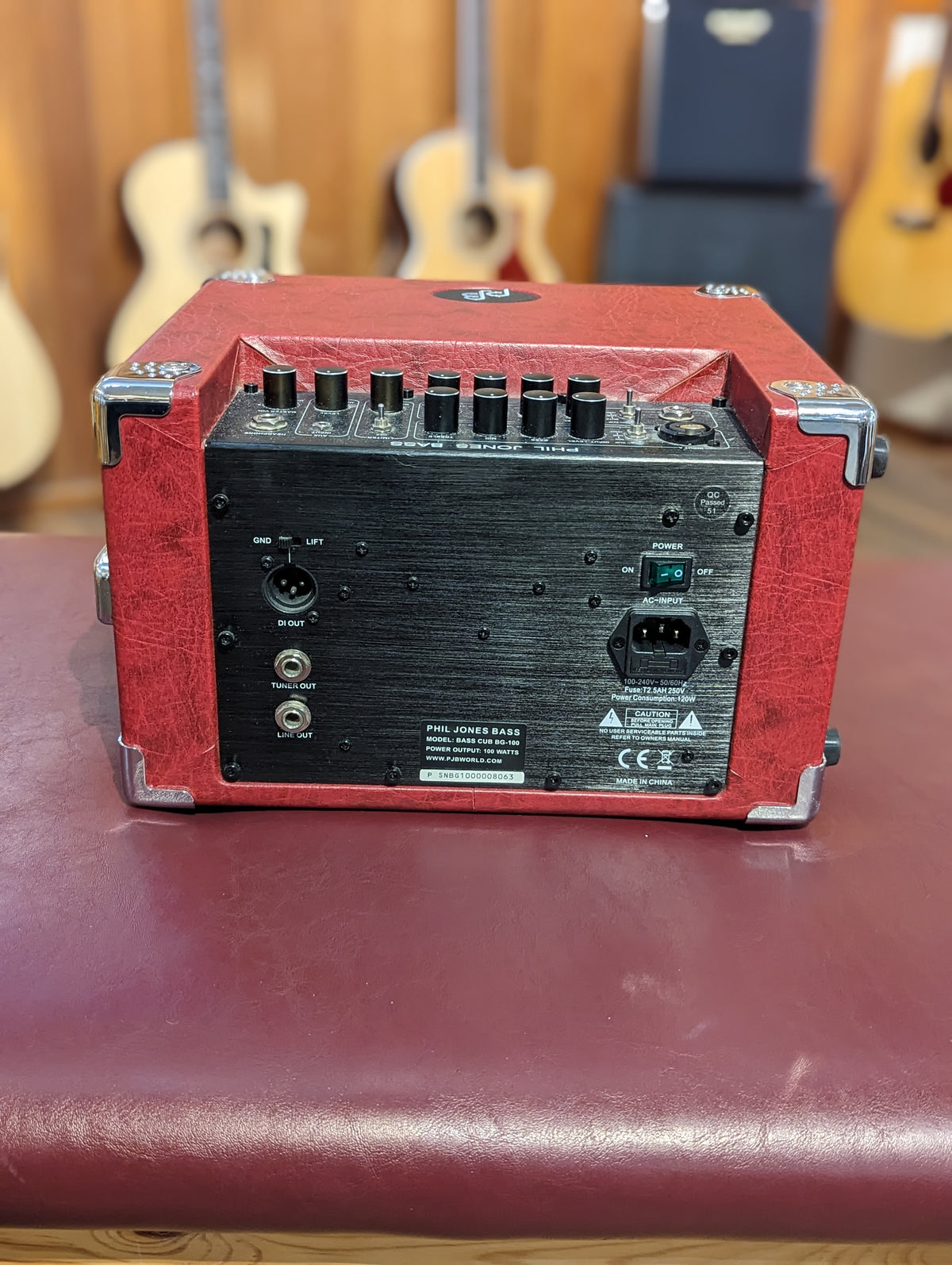 Phil Jones BG-100 Bass Cub 100w Combo Amp w/Amp Cover (Used)