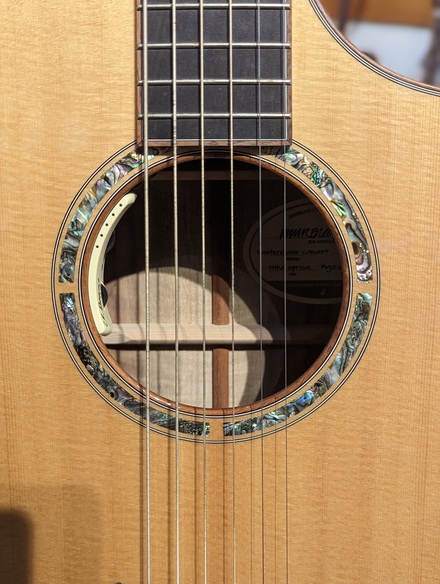 Breedlove Masterclass Concert Acoustic/Electric Guitar w/Case (2016)