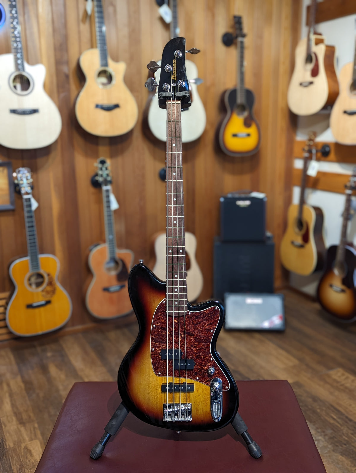 Ibanez TMB100 4 String Bass Guitar - Tri-Fade Burst (Demo)