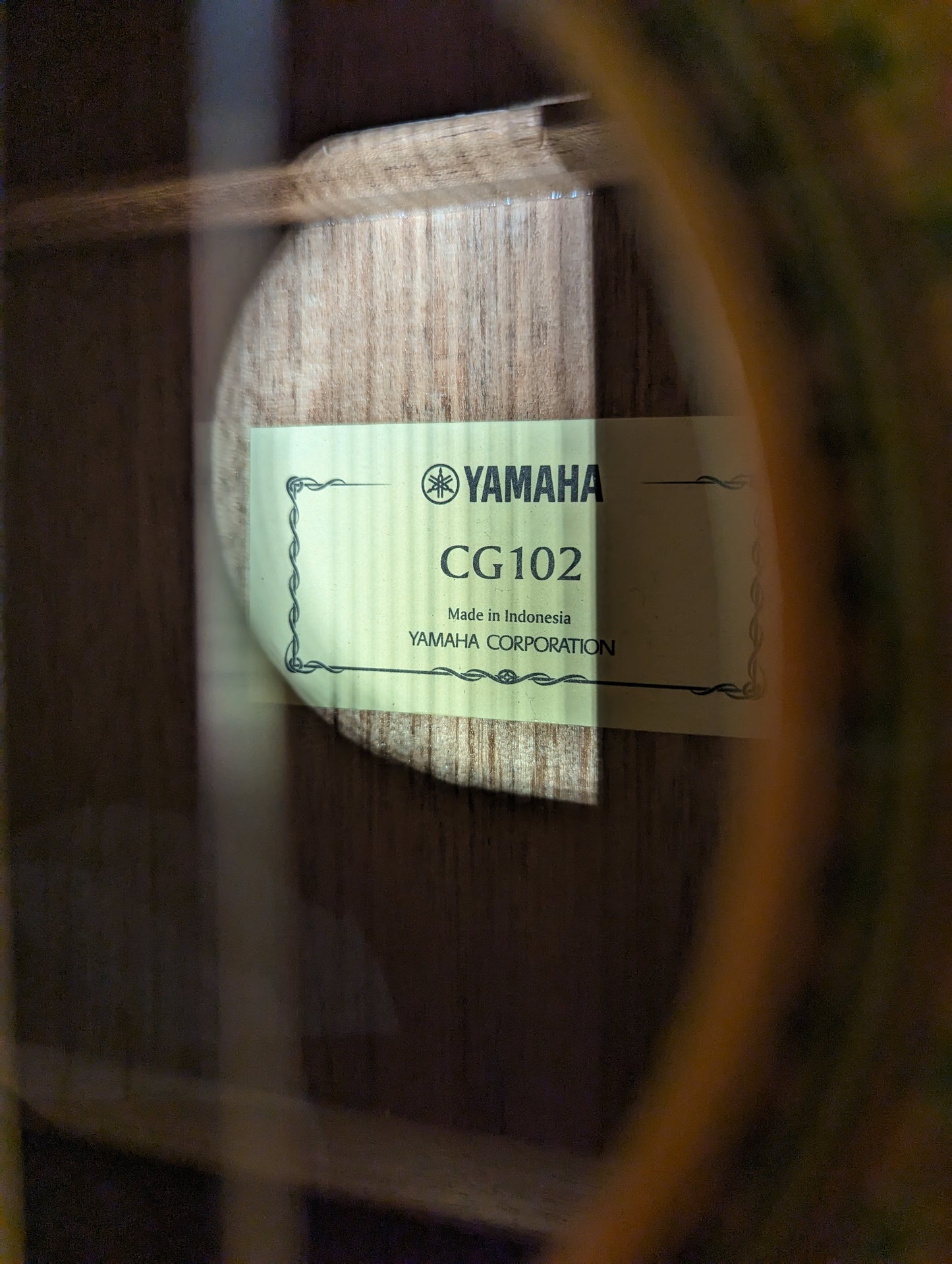 Yamaha CG102 Classical Guitar (Used)